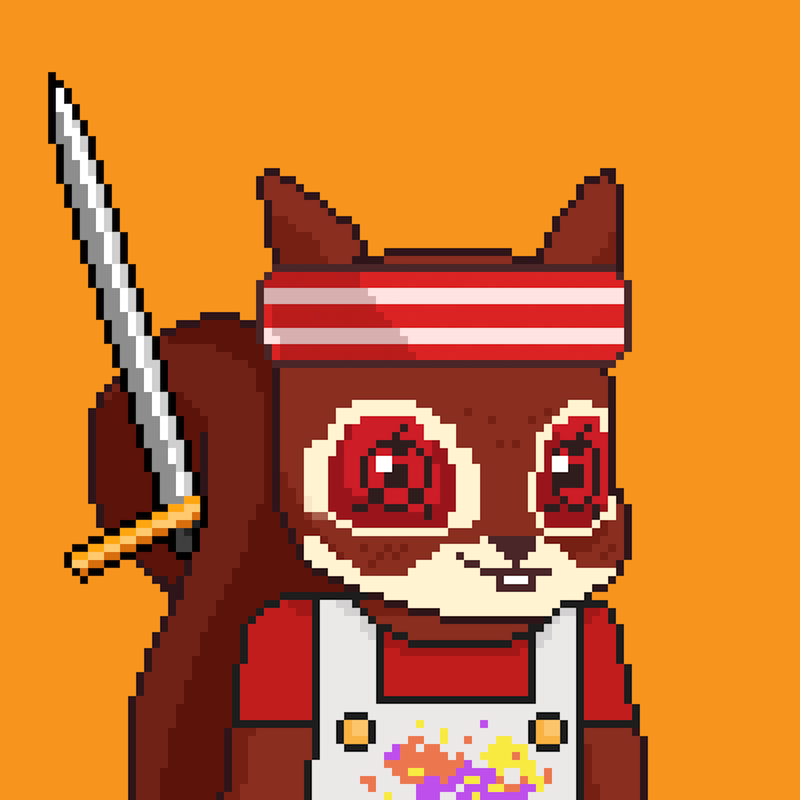 Pixel Squirrels #677